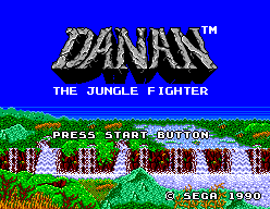 Danan: The Jungle Fighter screenshot 3 for Sega Master System